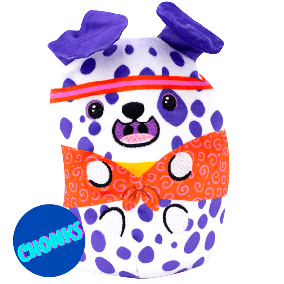 Dogs Vs Squirls 6" Chonk- Riley - Lennies Toys