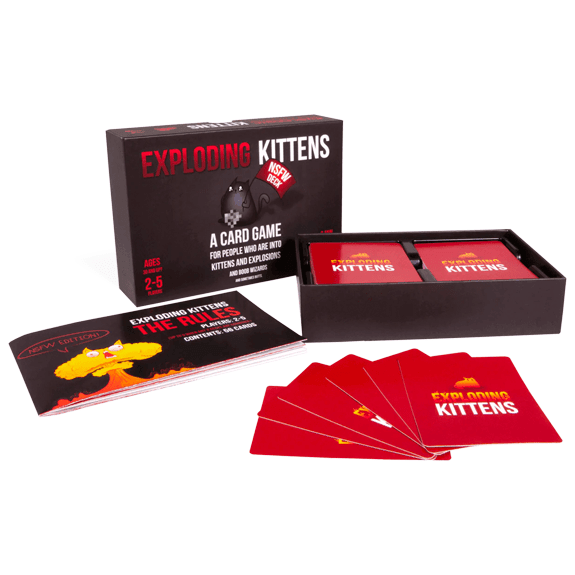 Exploding Kittens: NSFW Edition - Lennies Toys