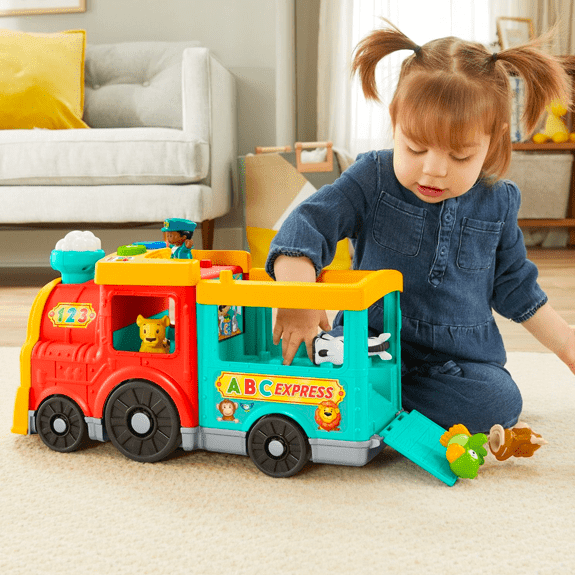 Fisher Price Little People Big ABC Animal Train - Lennies Toys