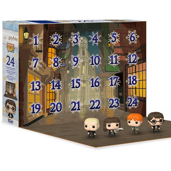 Funko Pocket Pop! - Harry Potter Advent Calendar (24 Day) - Lennies Toys