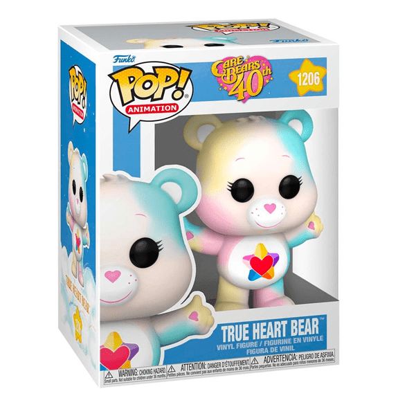 Funko Pop! Animation - Care Bears - True Heart Bear (#1206) (with chance of chase) - Lennies Toys