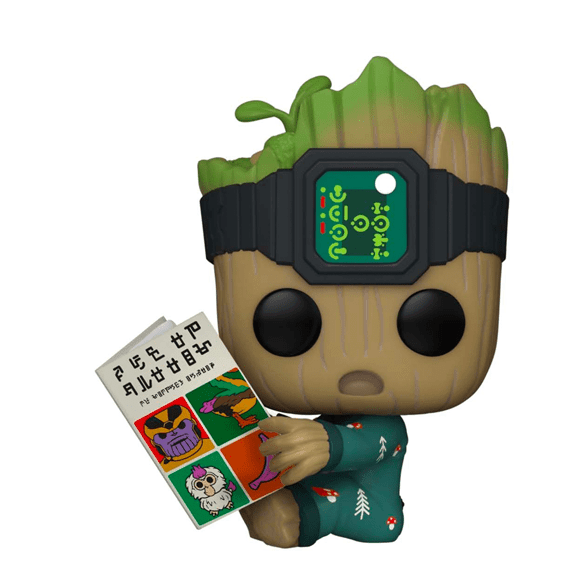 Funko Pop! Marvel - I Am Groot - Groot in Onesie with Book - Lennies Toys