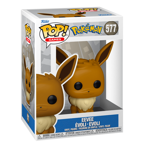 Funko Pop! Vinyl - Pokemon - Eevee - Lennies Toys