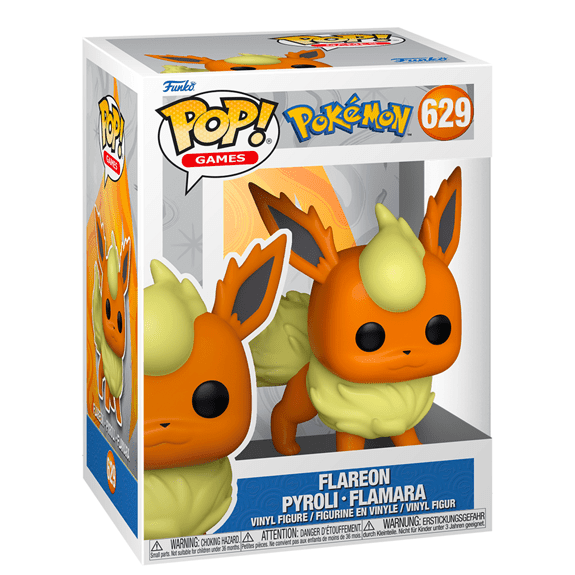 Funko Pop! Vinyl - Pokemon - Flareon - Lennies Toys