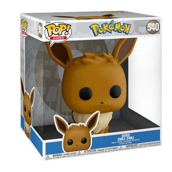 Funko Pop! Vinyl - Pokemon - Jumbo 10" Eevee - Lennies Toys