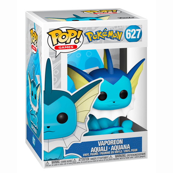 Funko Pop! Vinyl - Pokemon - Vaporeon - Lennies Toys