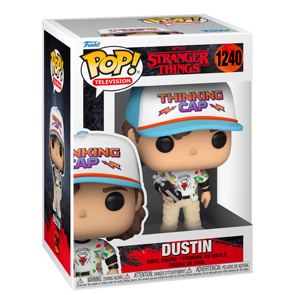 Funko Pop! Vinyl - Stranger Things Season 4 - Dustin - Lennies Toys
