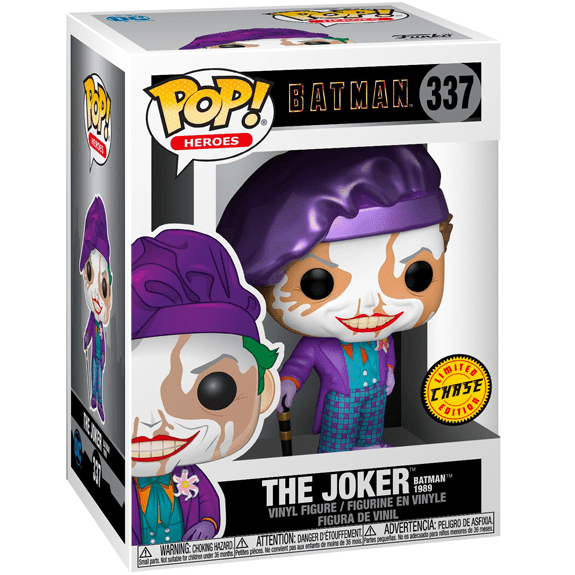 Funko Pop! Vinyl - Batman 1989 - Joker With Hat - Chance of Chase - Lennies Toys