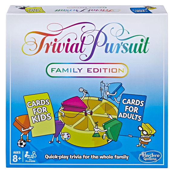 Hasbro: Trivial Pursuit Family Edition Board Game - Lennies Toys