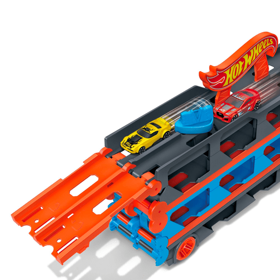 Hot Wheels City Speedway Hauler - Lennies Toys