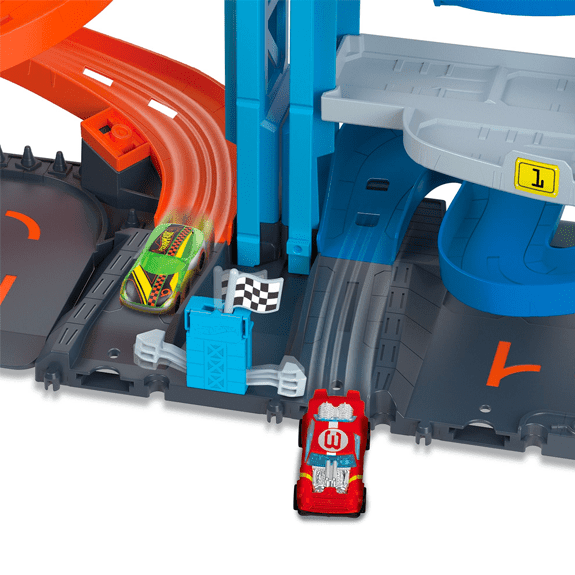 Hot Wheels City Transforming Race Tower Play Set - Lennies Toys