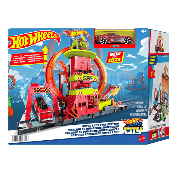Hot Wheels Fire Station - Lennies Toys