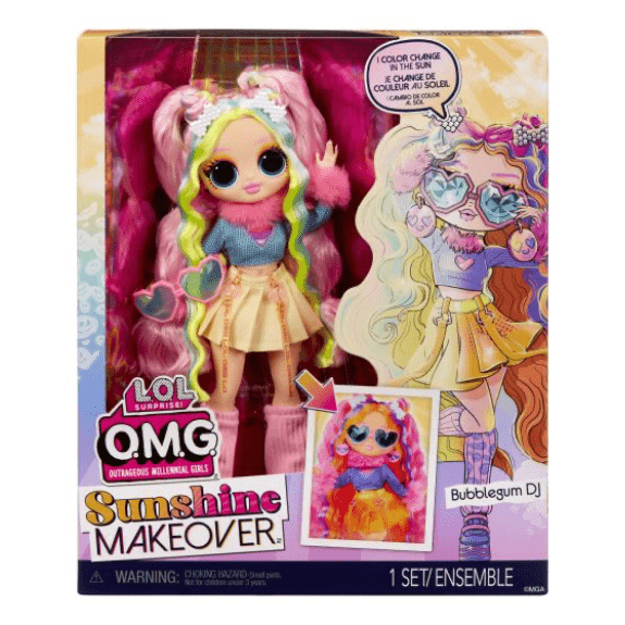 LOL Surprise OMG Art Cart Playset with Splatters Collectible Doll and 8  Surprises
