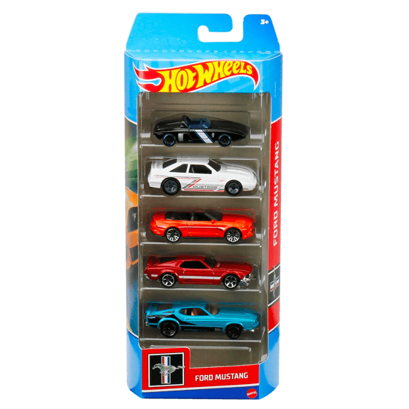 Hot Wheels 5 Car Gift Set - Lennies Toys