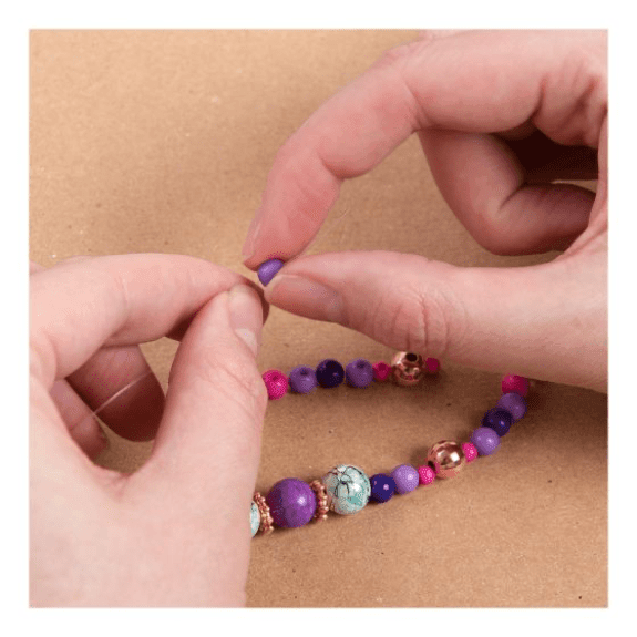 Make it Real: Bedazzled! Charm Bracelets Blooming Creativity - Lennies Toys