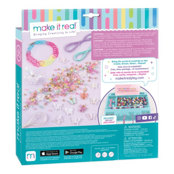 Make it Real: Butterfly Jewellery Kit - Lennies Toys