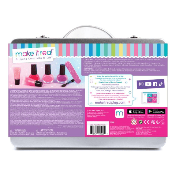 Make it Real: Deluxe Cosmetic Case - Lennies Toys