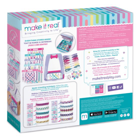 Make it Real: Friendship Bracelet Maker - Lennies Toys