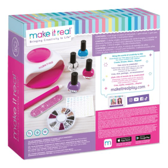 Make it Real: Glitter Dream Nail Spa - Lennies Toys