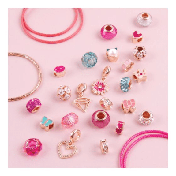 Make it Real: Halo Charms Bracelets Think Pink - Lennies Toys