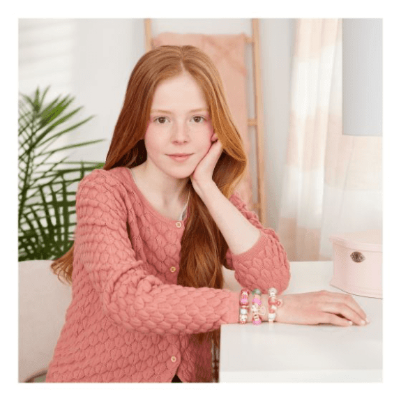 Make it Real: Halo Charms Bracelets Think Pink - Lennies Toys