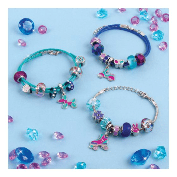 Make it Real: Halo Charms Bracelets True Blue - Lennies Toys