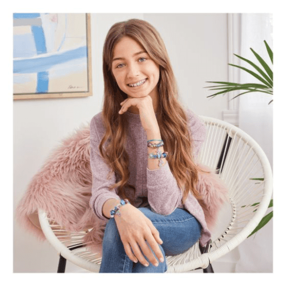 Make it Real: Halo Charms Bracelets True Blue - Lennies Toys