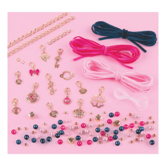 Make it Real: Juicy Couture Charmed by Velvet & Pearls Bracelet Kit - Lennies Toys