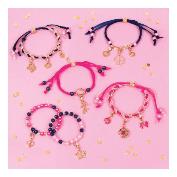 Make it Real: Juicy Couture Charmed by Velvet & Pearls Bracelet Kit - Lennies Toys