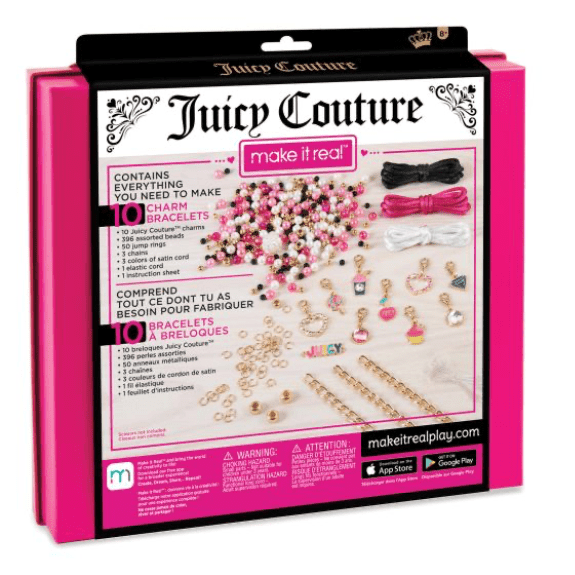 Make it Real: Juicy Couture Pink and Precious Bracelets - Lennies Toys