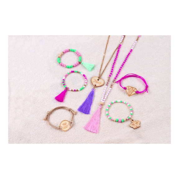Make it Real: Juicy Couture Trendy Tassels Jewellery Kit - Lennies Toys
