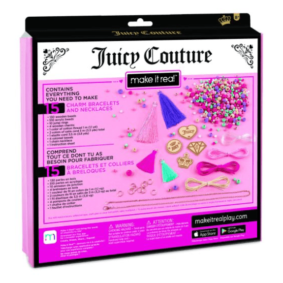 Make it Real: Juicy Couture Trendy Tassels Jewellery Kit - Lennies Toys