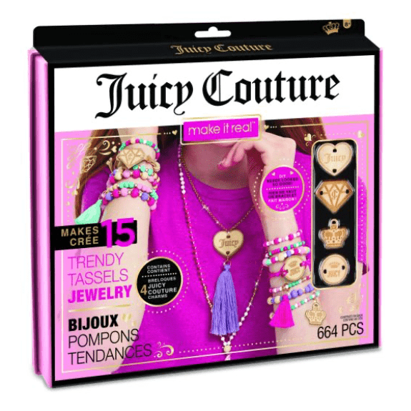 Make it Real: Juicy Couture Trendy Tassels Jewellery Kit - Lennies Toys