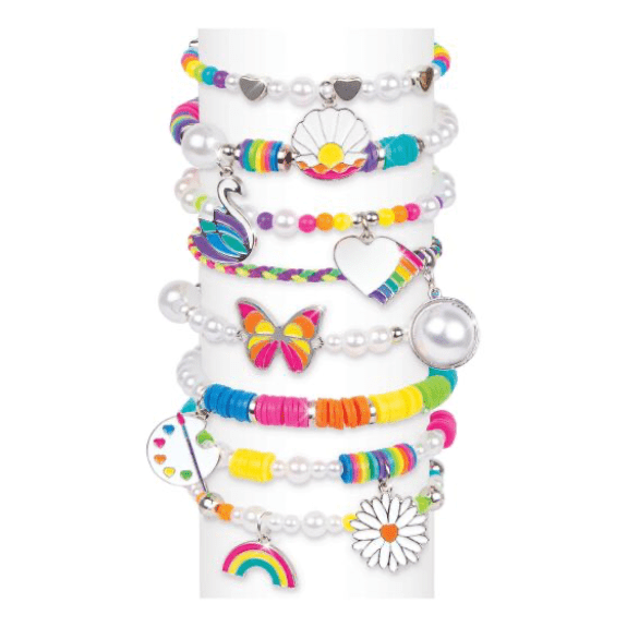 Make it Real: Rainbow and Pearls DIY Jewelry Kit - Lennies Toys