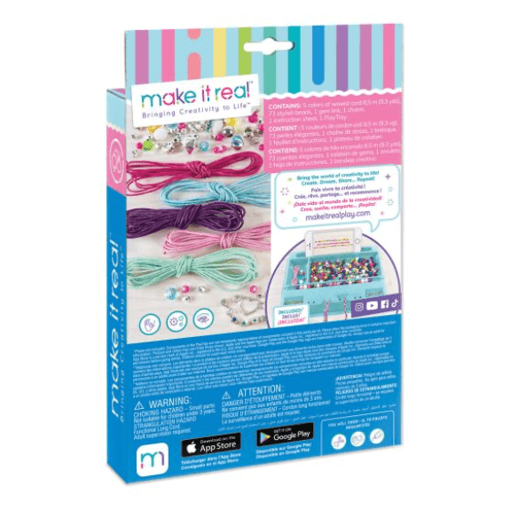 Make it Real: Rainbow Bling Bracelets - Lennies Toys