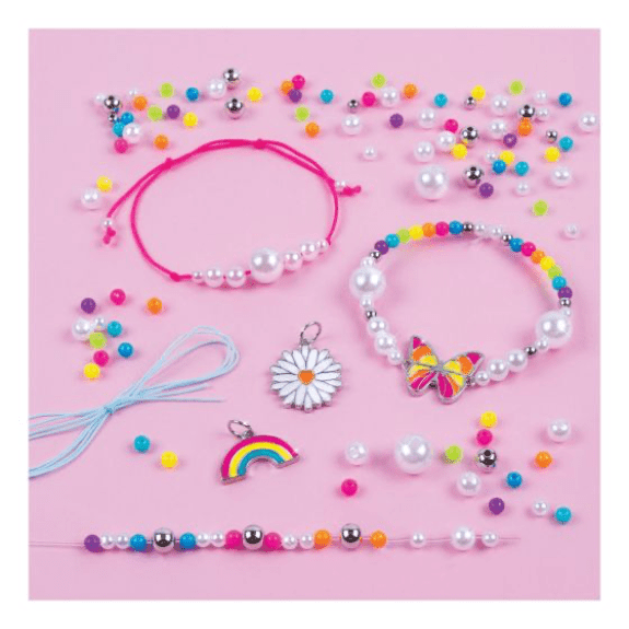 Make it Real: Rainbow Treasure Bracelets - Lennies Toys