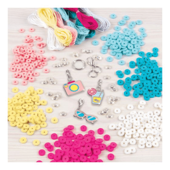 Make it Real: Summer Vibes Heishi Bead Bracelets - Lennies Toys