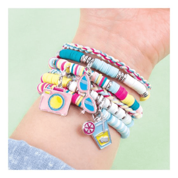 Make it Real: Summer Vibes Heishi Bead Bracelets - Lennies Toys