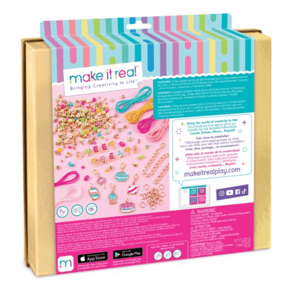 Make it Real: Sweet Treats DIY Bracelet Kit - Lennies Toys