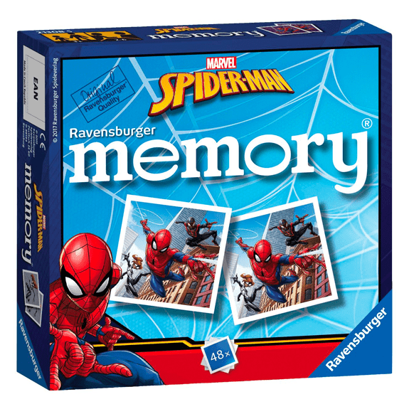 Marvel Spider-Man Mini Memory Game - Lennies Toys