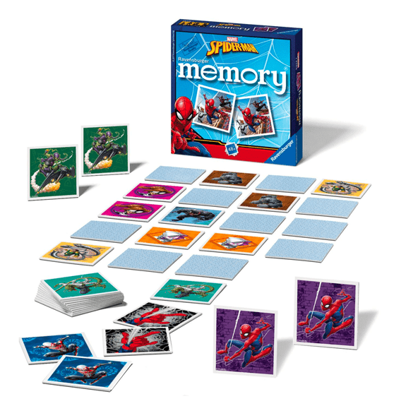 Marvel Spider-Man Mini Memory Game - Lennies Toys
