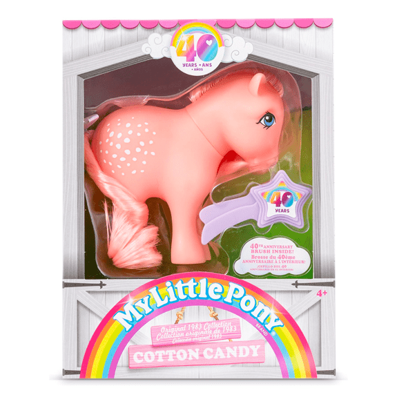 My Little Pony Classics 40th Anniversary-Cotton Candy - Lennies Toys