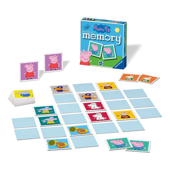 Peppa Pig Mini Memory Game - Lennies Toys
