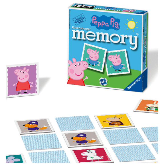 Peppa Pig Mini Memory Game - Lennies Toys