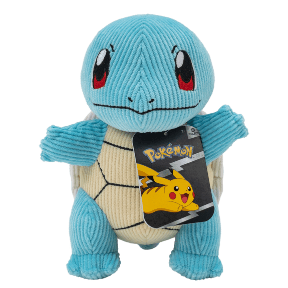 Pokémon Select 8" Corduroy Plush: Squirtle - Lennies Toys
