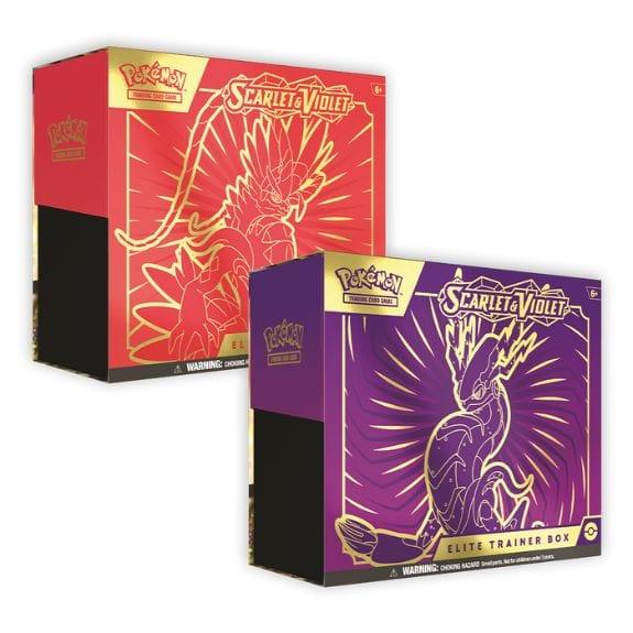 Pokémon Scarlet and Violet Elite Trainer Box - Lennies Toys