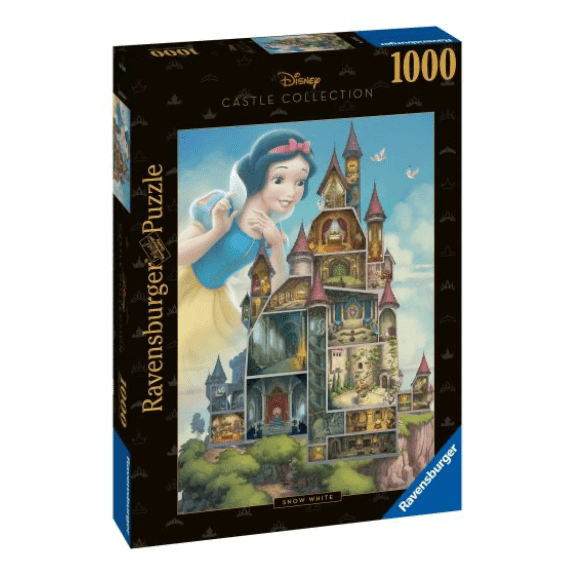 Ravensburger 1000 Piece Puzzle: Disney Princess Castle Collection Snow White Castle - Lennies Toys