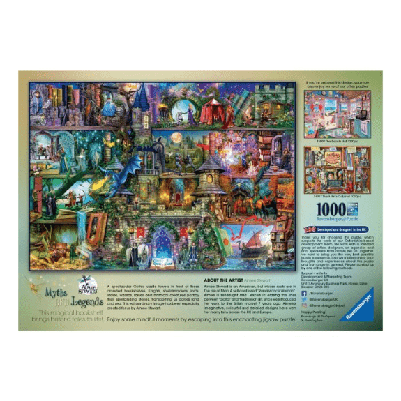 Ravensburger 1000 Piece Puzzle: Myths & Legends - Lennies Toys