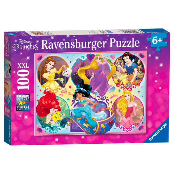 Ravensburger 100 Piece Jigsaw Puzzle: Disney Princess XXL - Lennies Toys