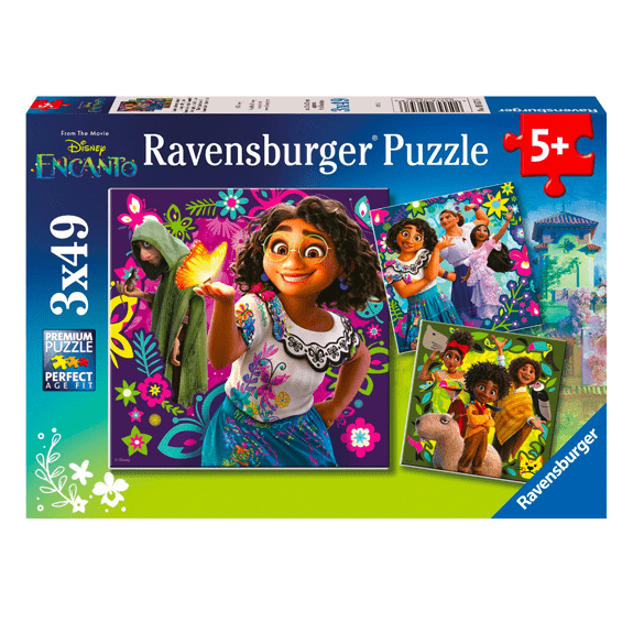 Ravensburger 3x 49 Piece Jigsaw Puzzles: Disney Encanto - Lennies Toys